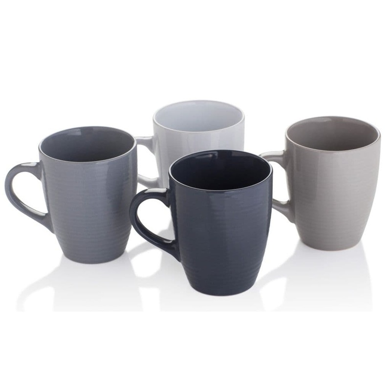 Sabichi Texture Value Mug Set – 4 Piece