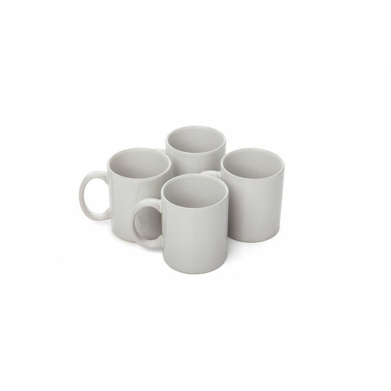 Sabichi White Mug Set – 4 Piece