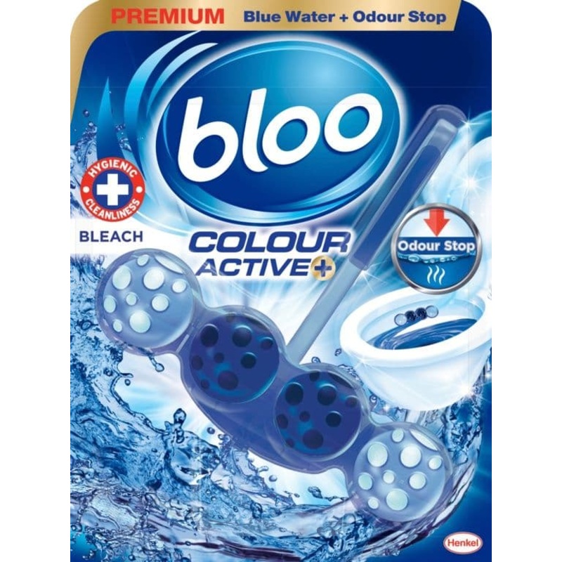Bloo Colour Active Toilet Rim Block – Bleach