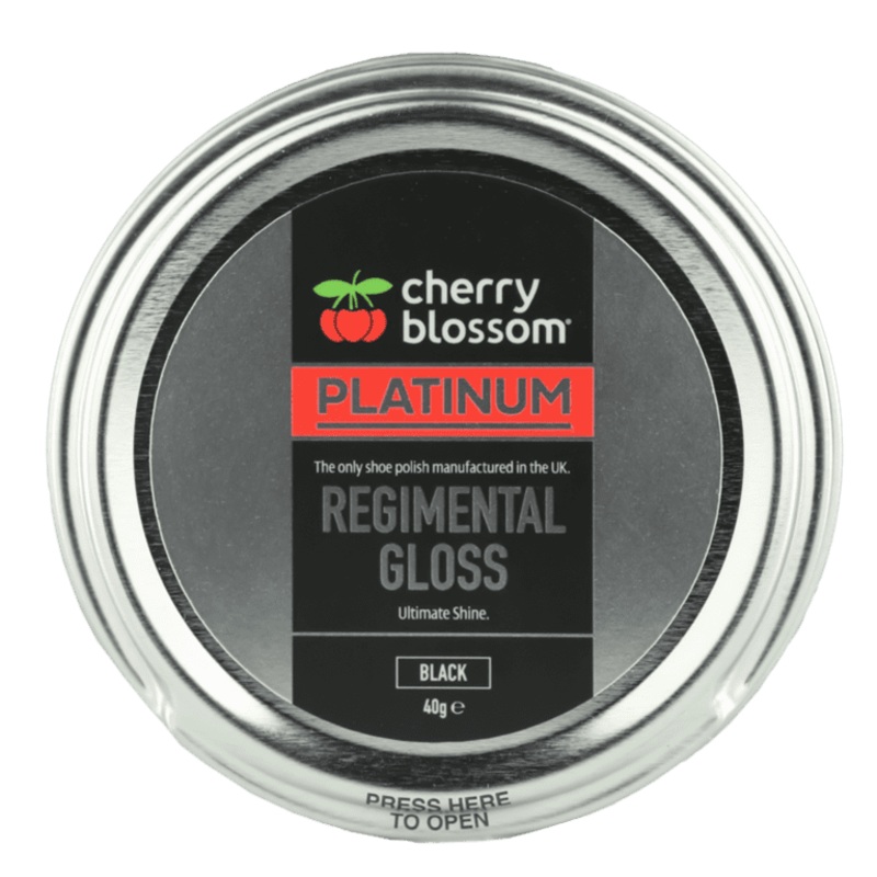 Cherry Blossom Regimental Gloss – Black 40g