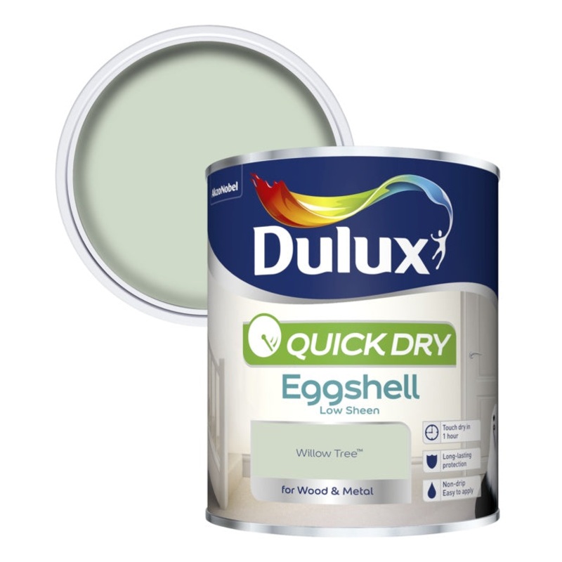 Dulux Quick Dry Eggshell 750ml – Willow Tree