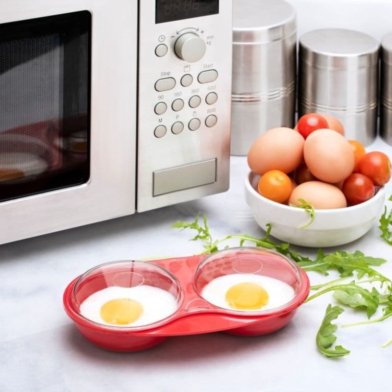 Easy Cook Egg Poacher – Red