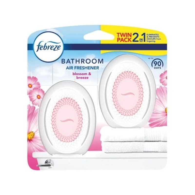Febreze Bathroom Air Freshener Blossom – Twin Pack