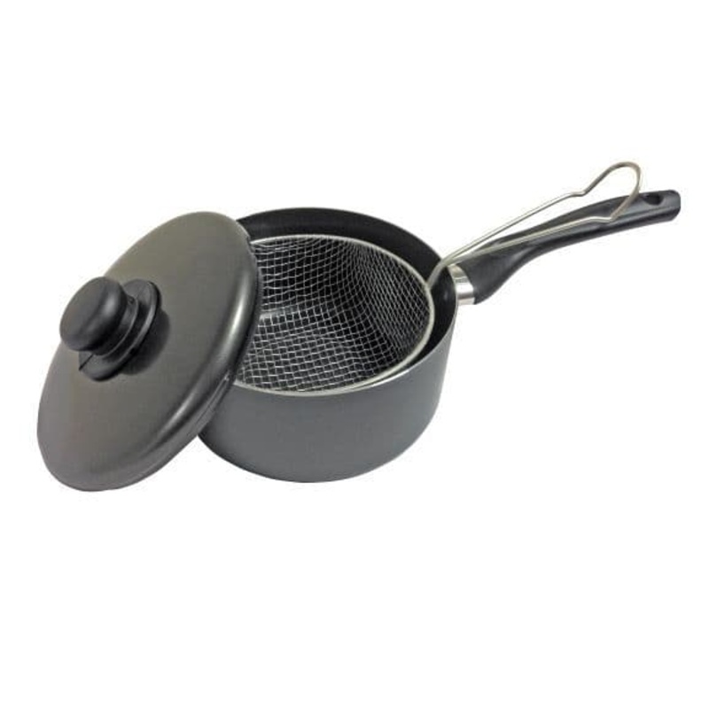 Pendeford The Chef’s Choice Polished Chip Pan & Lid – 20cm