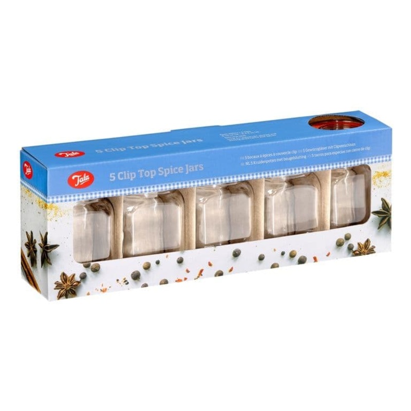 Tala Set Of 5 Spice Jars – 250ml