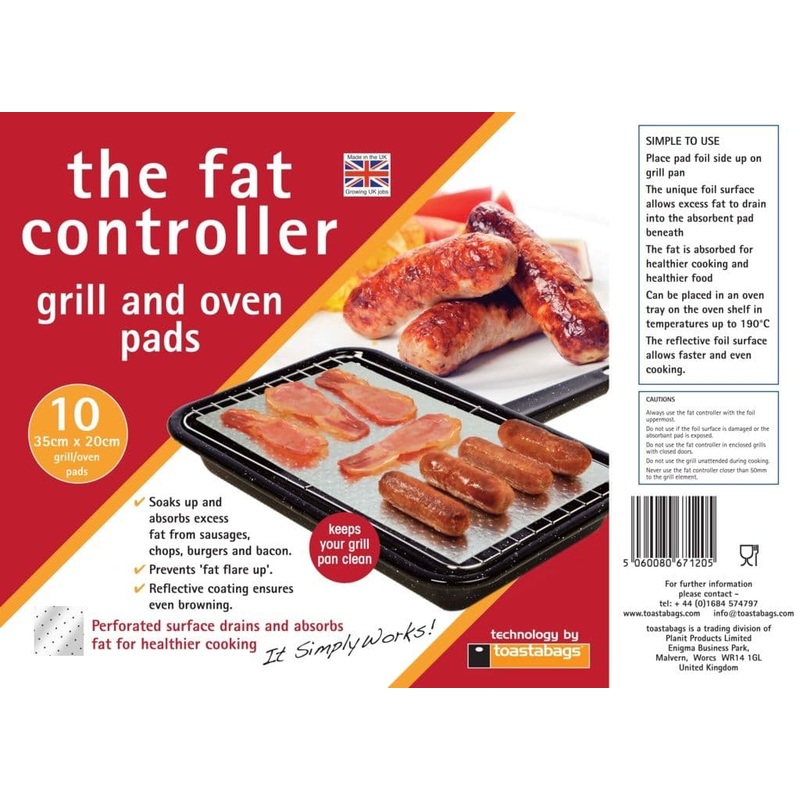 Toastabags Fat Controller – 10 Pack
