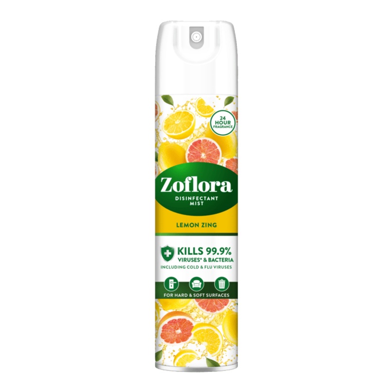 Zoflora Disinfectant Spray Aerosol – 300ml Linen Fresh