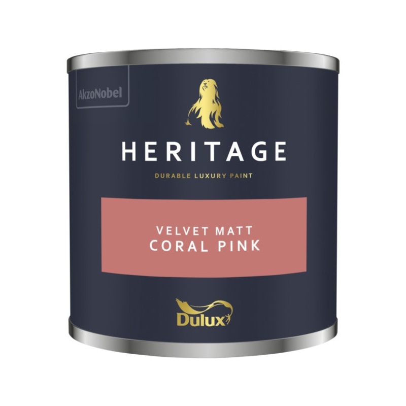 Dulux Heritage Tester 125ml – Coral Pink