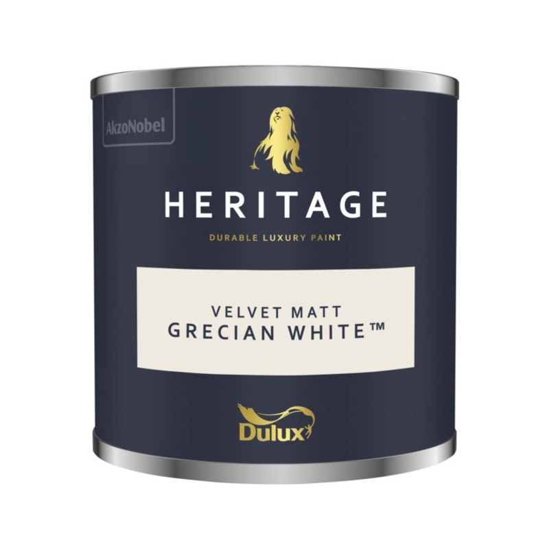 Dulux Heritage Tester 125ml – Grecian White