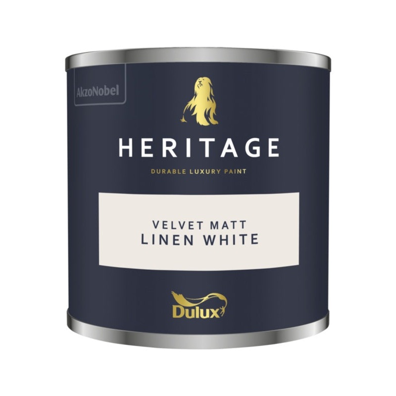 Dulux Heritage Tester 125ml – Linen White