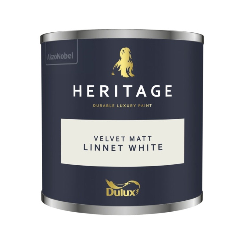 Dulux Heritage Tester 125ml – Linnet White