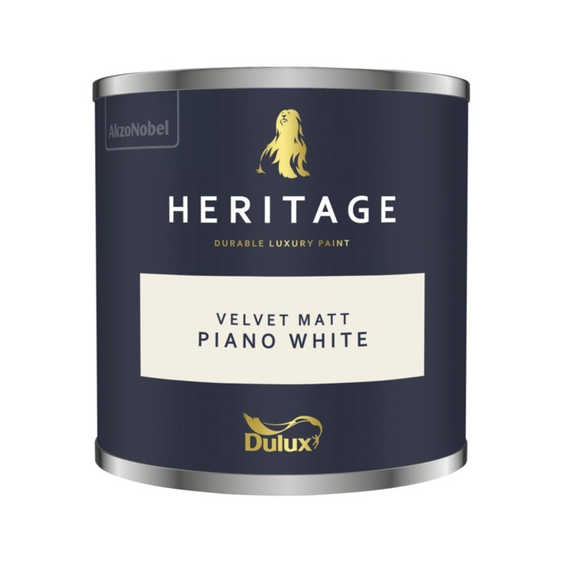 Dulux Heritage Tester 125ml – Piano White