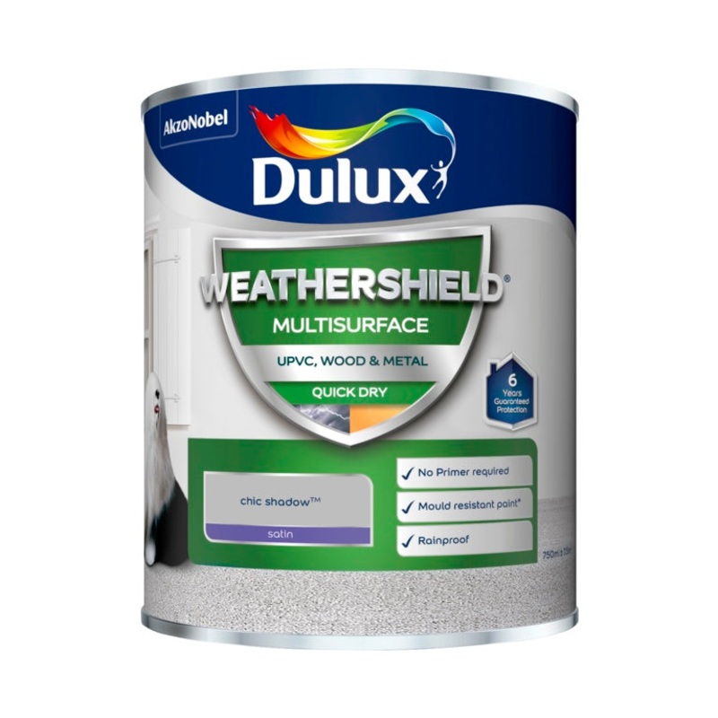 Dulux Weathershield Multi Surface 750ml – Chic Shadow