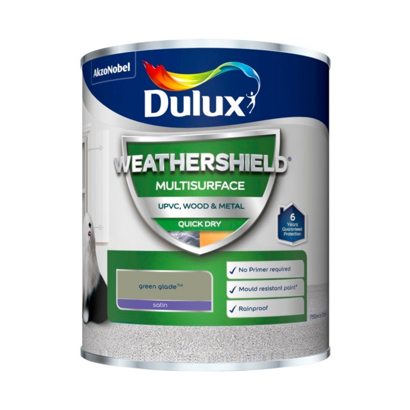 Dulux Weathershield Multi Surface 750ml – Green Glade