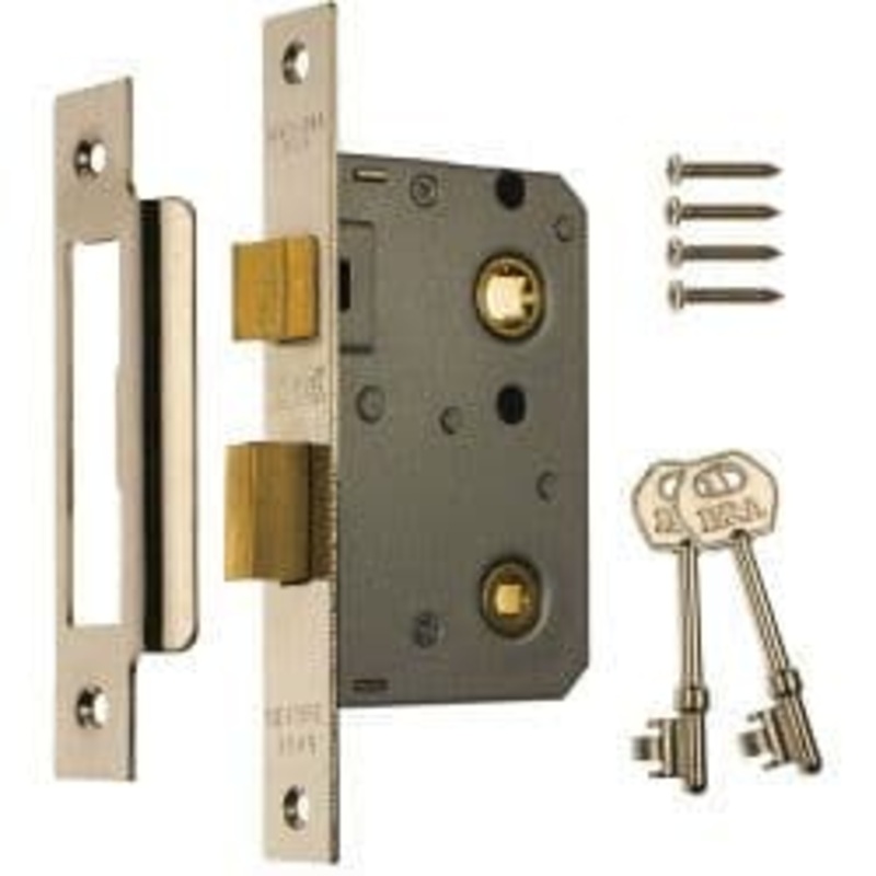 Era Bathroom Locks 64mm – Finish: Brass Effect