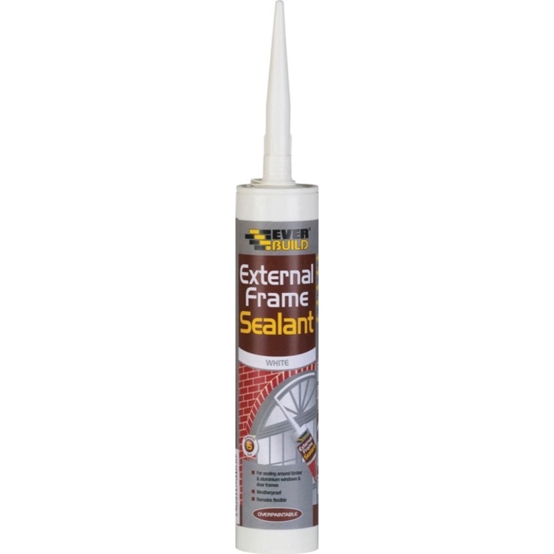 Everbuild External Frame Sealant – C3 White