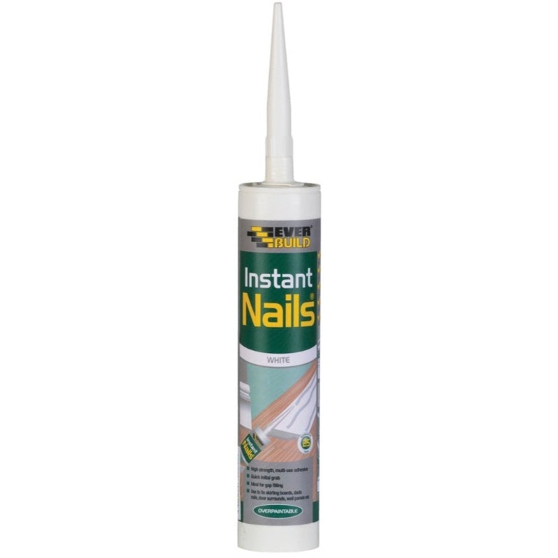 Everbuild Instant Nails – C3 | White