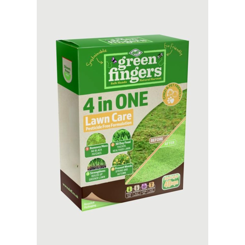 GREEN FINGERS 4 In 1 Lawn Care – 1.6kg