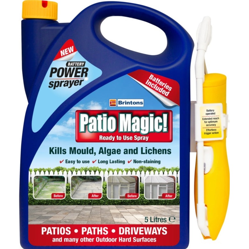 Patio Magic Patio Cleaner – Ready To Use Spray 5L