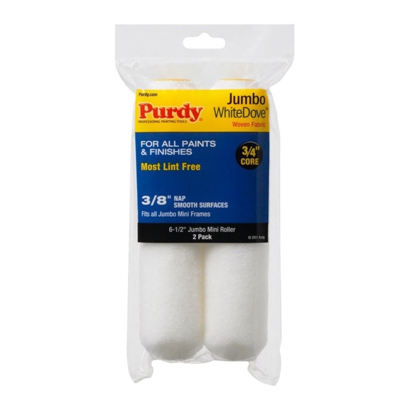 Purdy White Dove Jumbo Sleeve – 6.5 x 3/8 / Pack 2