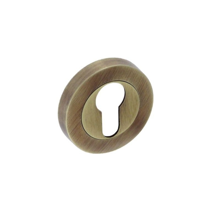 Smiths Architectural Escutcheon Euro Lock Screw On Rse – Antique Bronze