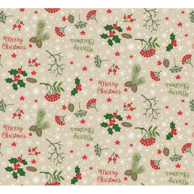 d-c-fix Manhattan Tablecloth – Winter Berries – 20m Roll x 140cm