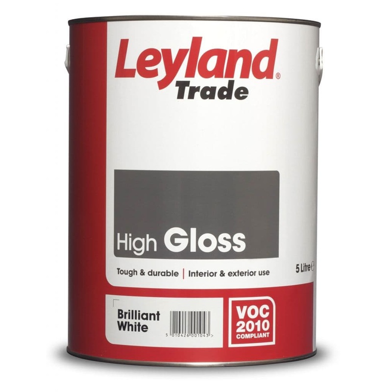 Leyland Trade Gloss – 5L Black