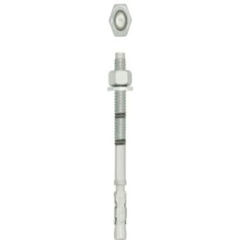 Rawlplug Zinc Plated Throughbolt Option 7 – 16X180