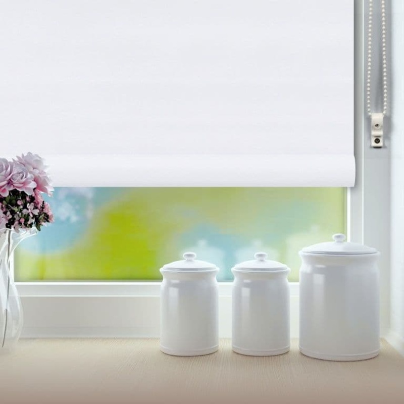 RENAISSANCE Classic Roller Blind White – 180cm