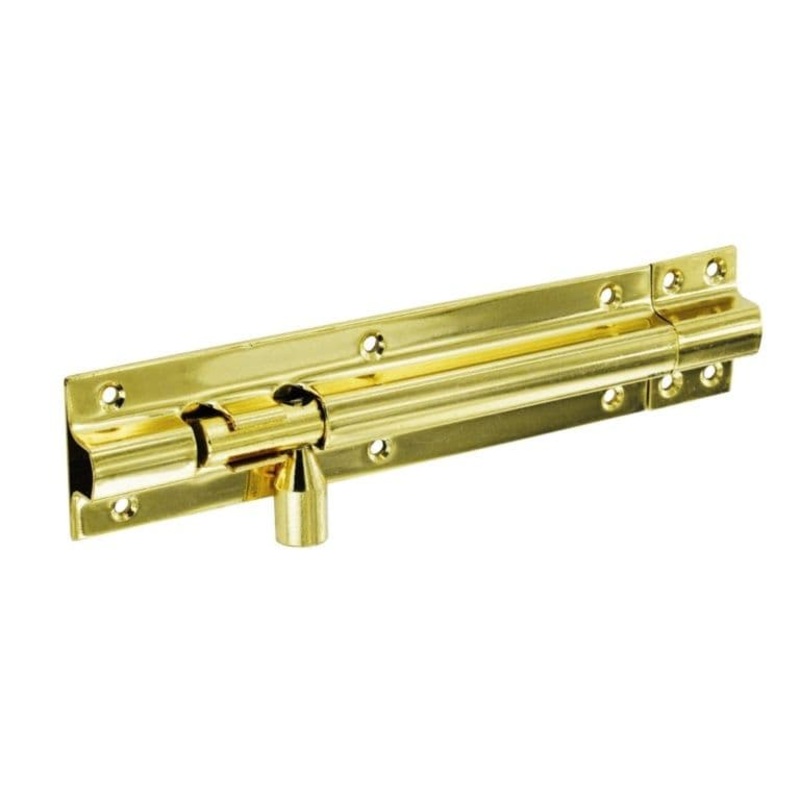 Securit Brass Door Bolt 1 1/2 Wide – 100mm