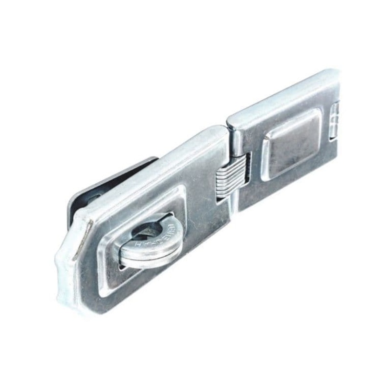 Securit Flexible Hinged Hasp & Staple Zinc Plated – 150mm