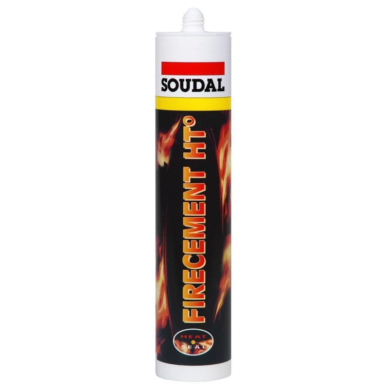 Soudal Firecement Ht Black – 310ml cartridge